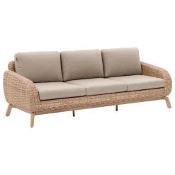 Conjunto de jardim MANISSA em rattan sintético