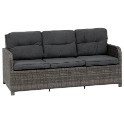 Conjunto de jardim MAYARI TERRE d'ombre em rattan