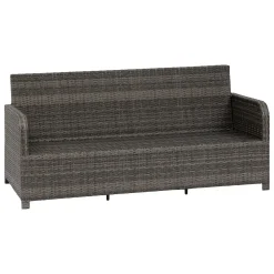 Conjunto de jardim MAYARI TERRE d'ombre em rattan