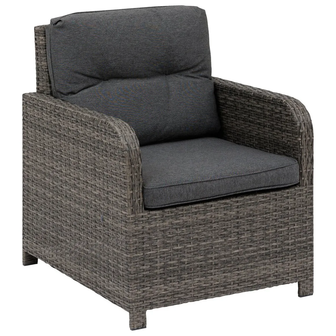 Conjunto de jardim MAYARI TERRE d'ombre em rattan