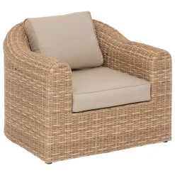 Conjunto de jardim MOORÉA savana em rattan sintético