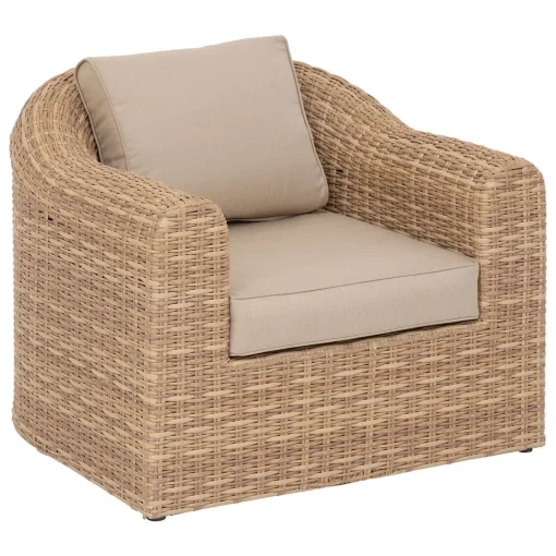 Conjunto de jardim MOORÉA savana em rattan sintético