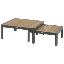Conjunto de jardim ângulo PARADIZE cinza graphite