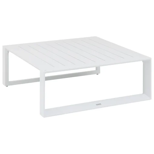 Conjunto de jardim ângulo ALLURE branco 5 lugares