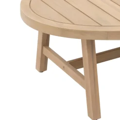 Conjunto de jardim Papouasie taupe em madeira acácia