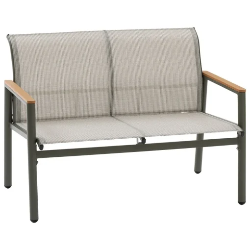 Conjunto de jardim relax 4 lugares taupe