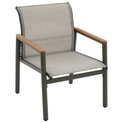 Conjunto de jardim relax 4 lugares taupe