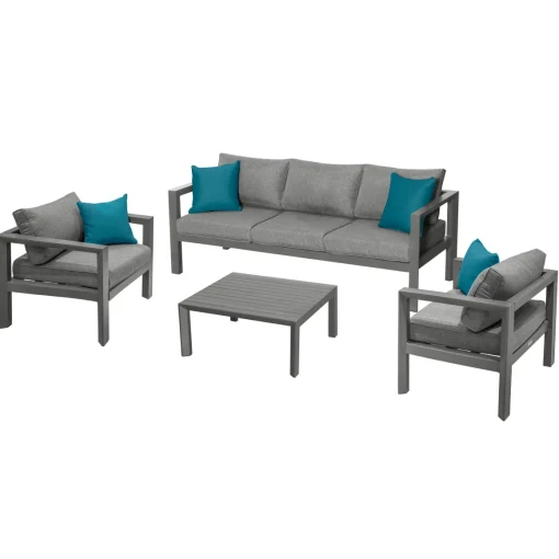 Conjunto de jardim ÉVASION cinza escuro