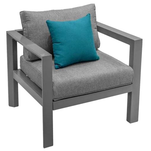 Conjunto de jardim ÉVASION cinza escuro