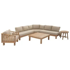 Conjunto de jardim XENIA acácia