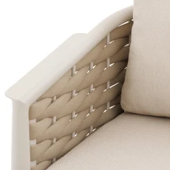 Conjunto de jardim YCONIA em alumínio