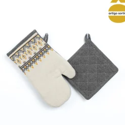 Conjunto de luva e pega INUIT dreams