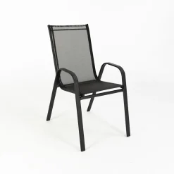 Conjunto de mesa com tampo de vidro e 4 cadeiras