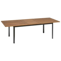 Conjunto de mesa FIELDFARE extensível e 6 cadeiras PIAZZA