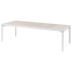 Conjunto de mesa fixa IBAIA e 6 cadeiras PIAZZA
