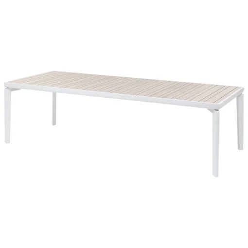 Conjunto de mesa fixa IBAIA e 6 cadeiras PIAZZA