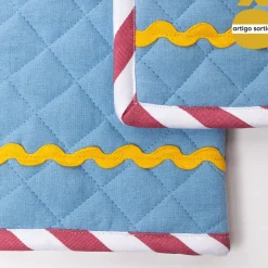 Conjunto de pega e luva de cozinha MALAKITE