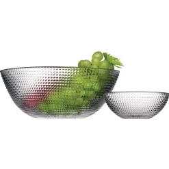Conjunto de saladeira e 6 taças GENERATION em vidro