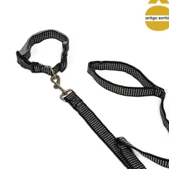 Conjunto de trela com coleira 150cm