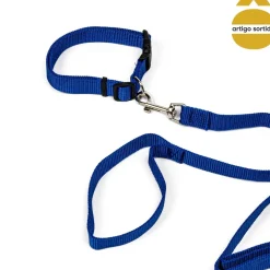 Conjunto de trela com coleira 150cm