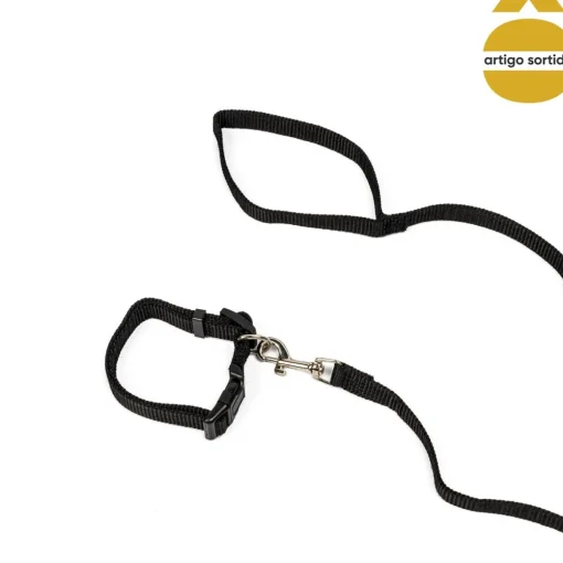 Conjunto de trela com coleira 150cm