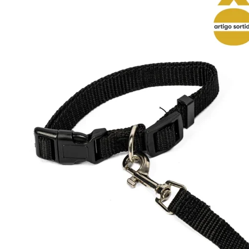 Conjunto de trela com coleira 150cm