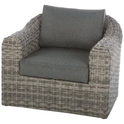 Conjunto MOORÉA terre d'ombre em rattan sintético