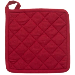 Conjunto pega e luva cozinha vermelho