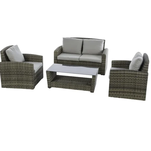 Conjunto POLYNESIA NATURAE em rattan sintético