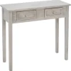 Consola CHARME natural com 2 gavetas
