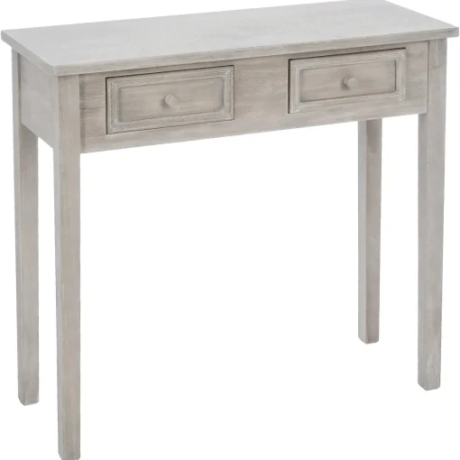 Consola CHARME natural com 2 gavetas