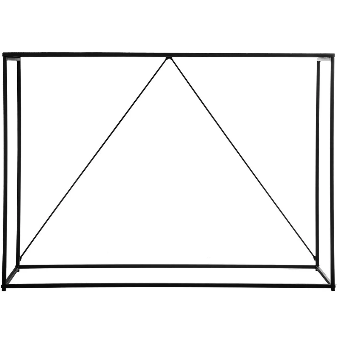 Consola GOTA preta em metal