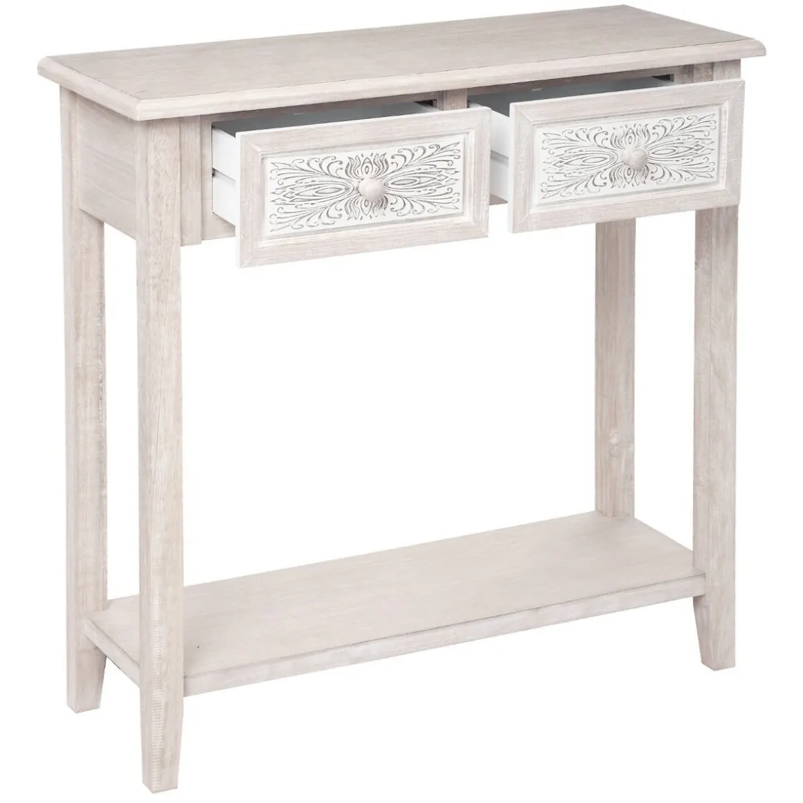 Consola HINA bege em madeira