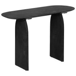 Consola ISANA preta 110cm
