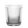 Copo antracite DIAMOND sem pé de vidro 30cl