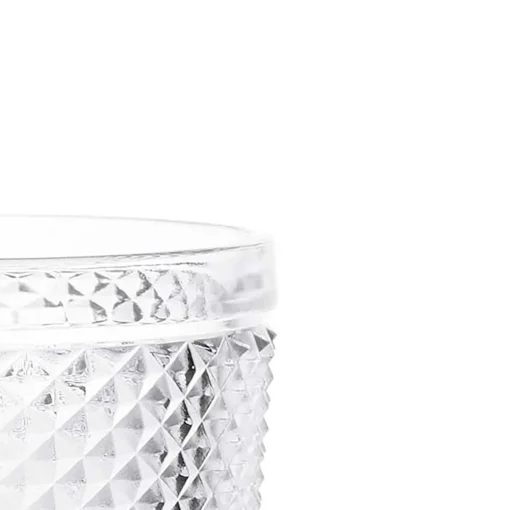 Copo antracite DIAMOND sem pé de vidro 30cl
