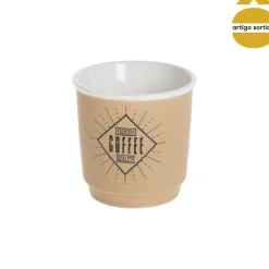 Copo de café HOT DRINK em cerâmica 9cl