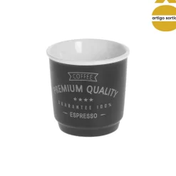 Copo de café HOT DRINK em cerâmica 9cl