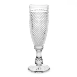 Copo de champanhe DIAMOND em vidro 18cl