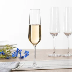 Copo de champanhe LENA em vidro CRISTALINO 20cl