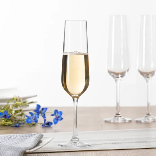 Copo de champanhe LENA em vidro CRISTALINO 20cl