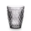 Copo De Água Diamante Cinza 25cl