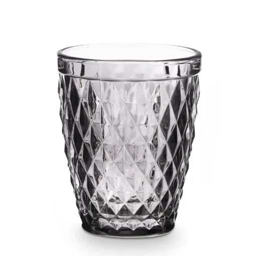 Copo De Água Diamante Cinza 25cl
