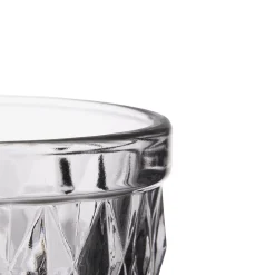 Copo De Água Diamante Cinza 25cl