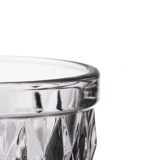 Copo De Água Diamante Cinza 25cl