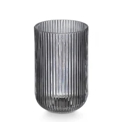 Copo de água RISCAS cinza em vidro 43cl