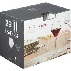 Copo de vinho CLARILLO de vidro cristalino 27cl