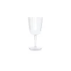 Copo de vinho com pé reutilizável 23cl
