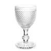 Copo de vinho DIAMOND com pé em vidro 33cl