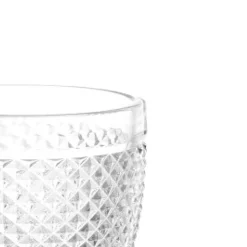 Copo de vinho DIAMOND com pé em vidro 33cl